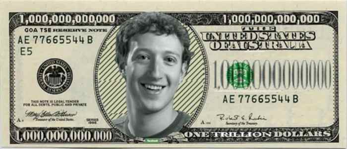 Facebook valuation image